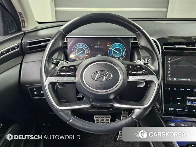 Hyundai Tucson Hybrid (NX4) 2021 Серый из Кореи, фото 4