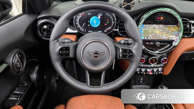 Mini Cooper S Convertible 2024 Темно-зеленый из Кореи, фото 4