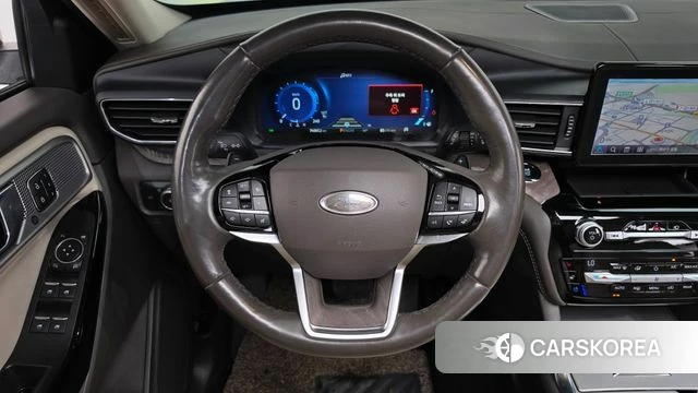 Ford Explorer 6th Generation 2021 Белый из Кореи, фото 4