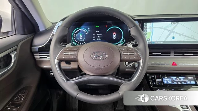 Hyundai The New Grandeur IG Hybrid 2022 Белый из Кореи, фото 4
