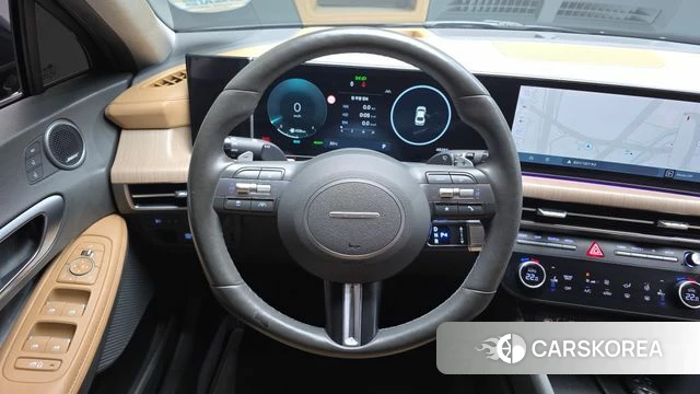 Hyundai Sonata D Edge Hybrid (DN8) 2023 Черный из Кореи, фото 4