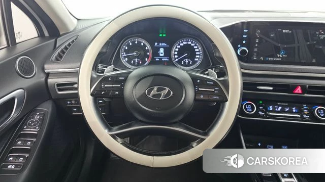 Hyundai Sonata (DN8) 2019 Белый из Кореи, фото 4