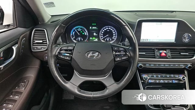 Hyundai Grandeur IG Hybrid 2018 Белый из Кореи, фото 4