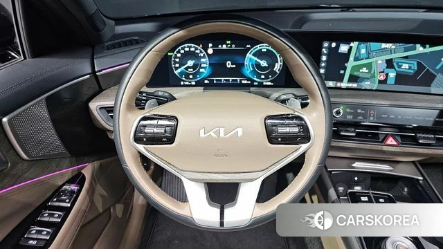 Kia K8 Hybrid 2024 Черный из Кореи, фото 4