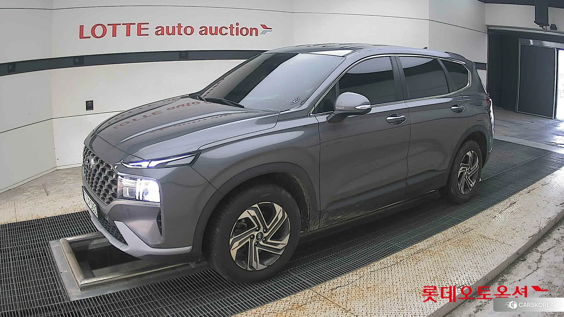 Hyundai Santa Fe 2022 Magnetic Grey Metallic из Кореи, фото 4