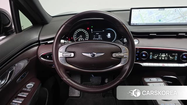 Genesis GV70 2021 Темно-зеленый из Кореи, фото 4