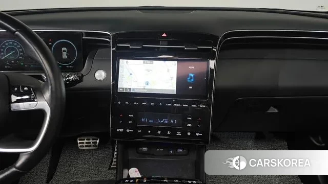 Hyundai Tucson Hybrid (NX4) 2021 Красный из Кореи, фото 4