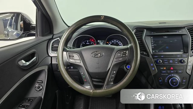 Hyundai Santa Fe The Prime 2018 Синий из Кореи, фото 4