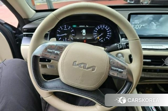 Kia The New K9 2nd generation 2021 Зеленый из Кореи, фото 4
