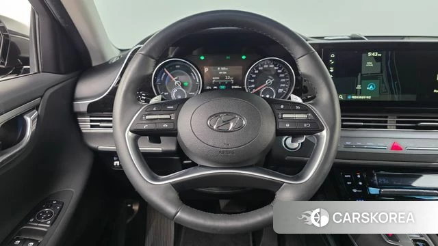 Hyundai The New Grandeur IG Hybrid 2021 Серый из Кореи, фото 4