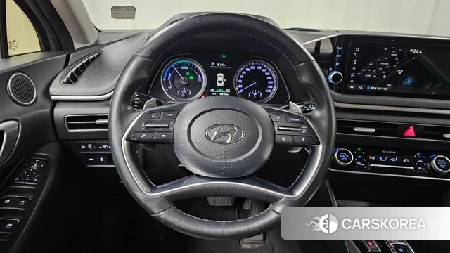 Hyundai Sonata Hybrid (DN8) 2022 Серебристо-серый из Кореи, фото 4