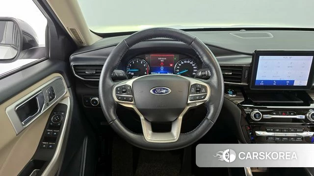 Ford Explorer 6th Generation 2021 Белый из Кореи, фото 4
