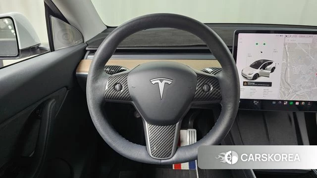 Tesla Model Y 2021 Белый из Кореи, фото 4