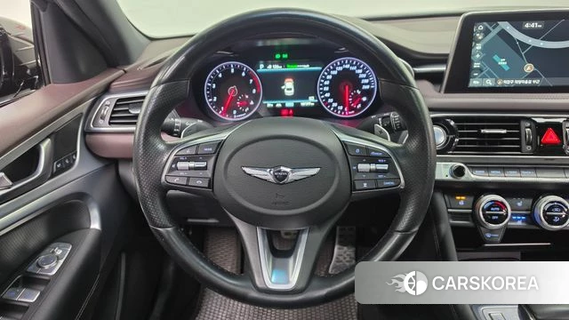 Genesis G70 2018 Черный из Кореи, фото 4