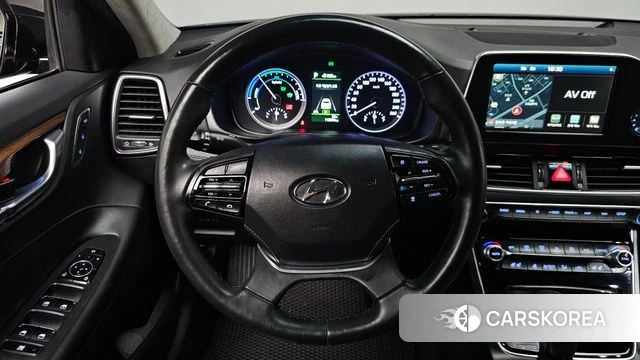 Hyundai Grandeur IG Hybrid 2018 Черный из Кореи, фото 4