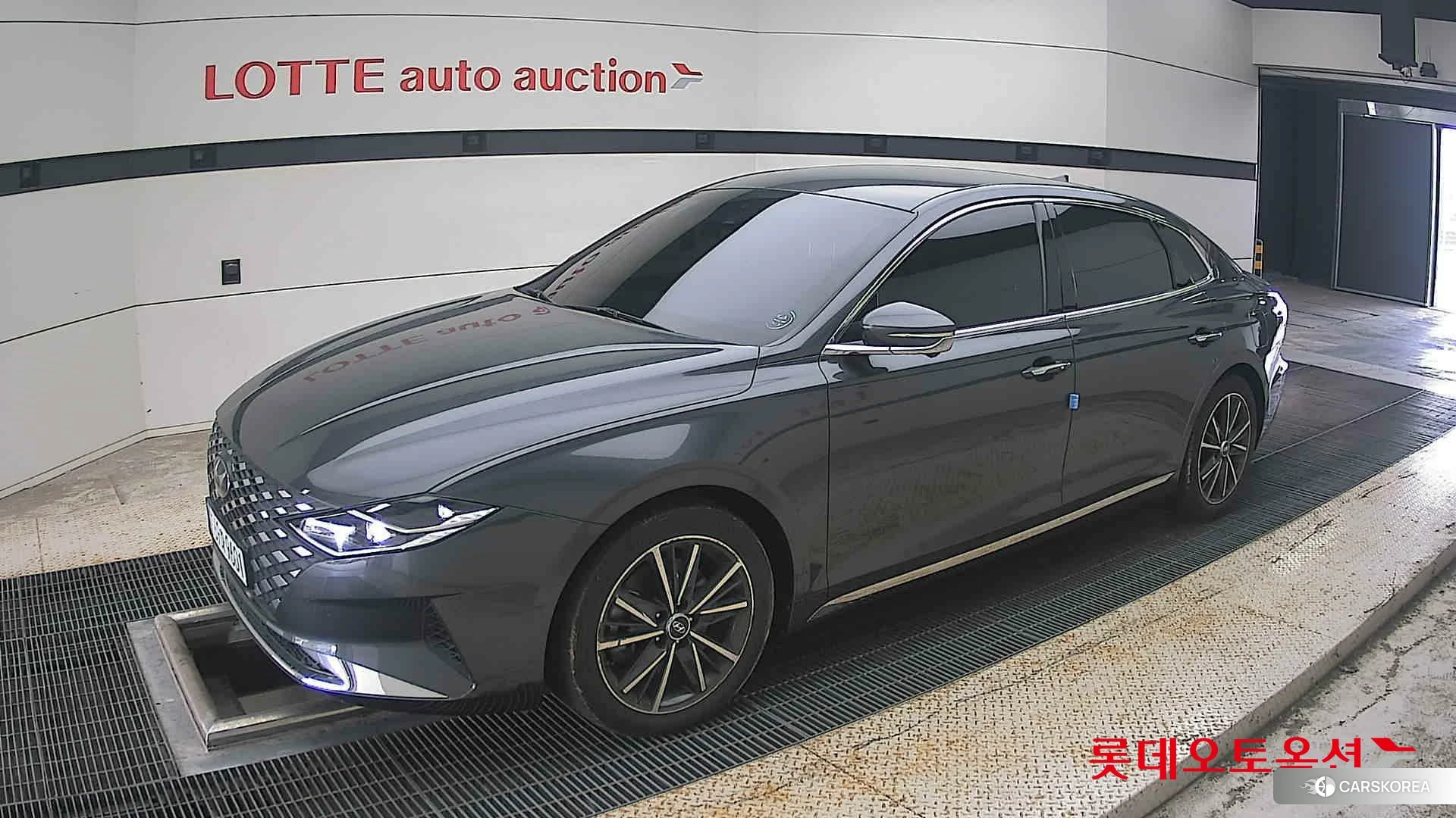 Hyundai Grandeur 2022 Nocturne Grey Metallic из Кореи, фото 4