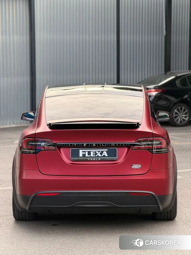 Tesla Model X 2023 Красный из Кореи, фото 4