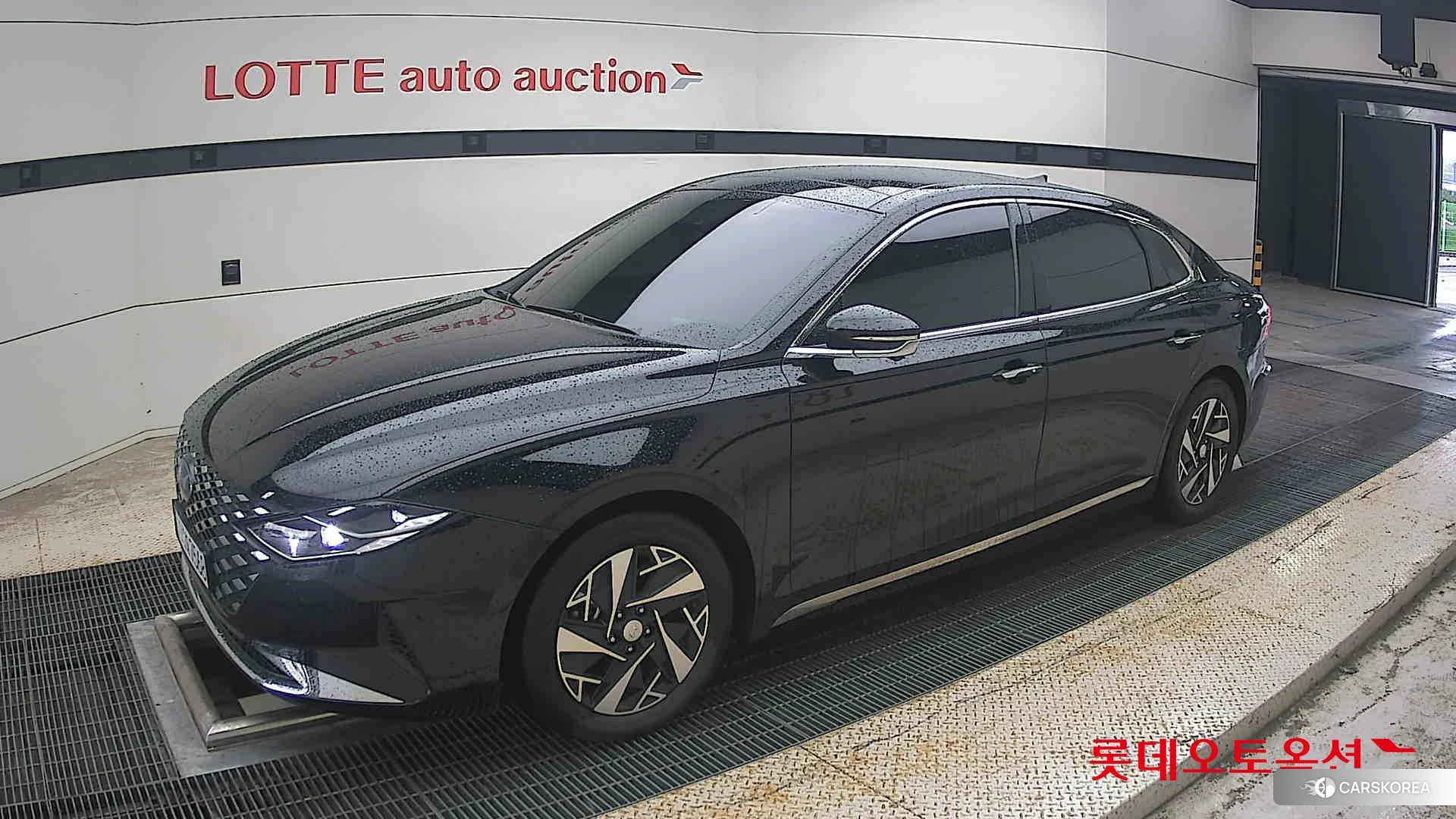Hyundai Grandeur Hybrid 2023 Abyss Black Pearl из Кореи, фото 4