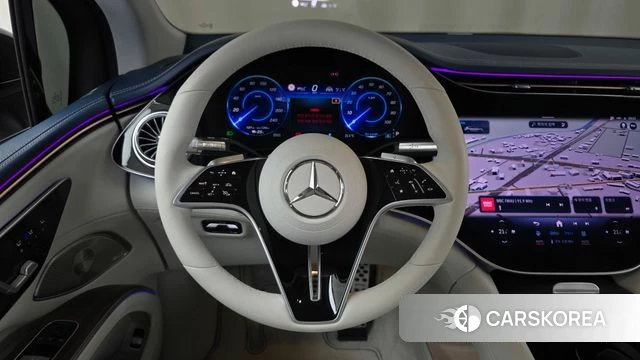 Mercedes-Benz EQS SUV X296 2023 Черный из Кореи, фото 4