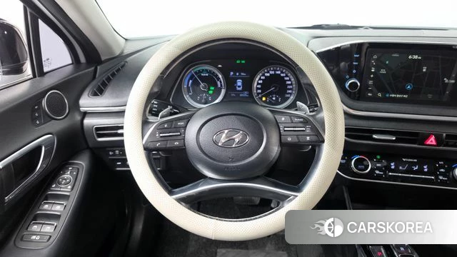 Hyundai Sonata Hybrid (DN8) 2020 Белый из Кореи, фото 4