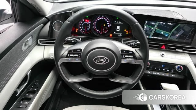Hyundai Avante (CN7) 2022 Белый из Кореи, фото 4