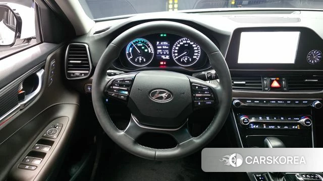 Hyundai Grandeur IG Hybrid 2018 Белый из Кореи, фото 4