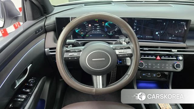 Hyundai The New Tucson Hybrid (NX4) 2024 Белый из Кореи, фото 4