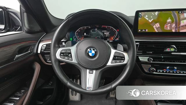 BMW 5 Series (G30) 2020 Черный из Кореи, фото 4