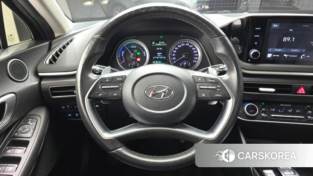 Hyundai Sonata Hybrid (DN8) 2022 Черный из Кореи, фото 4