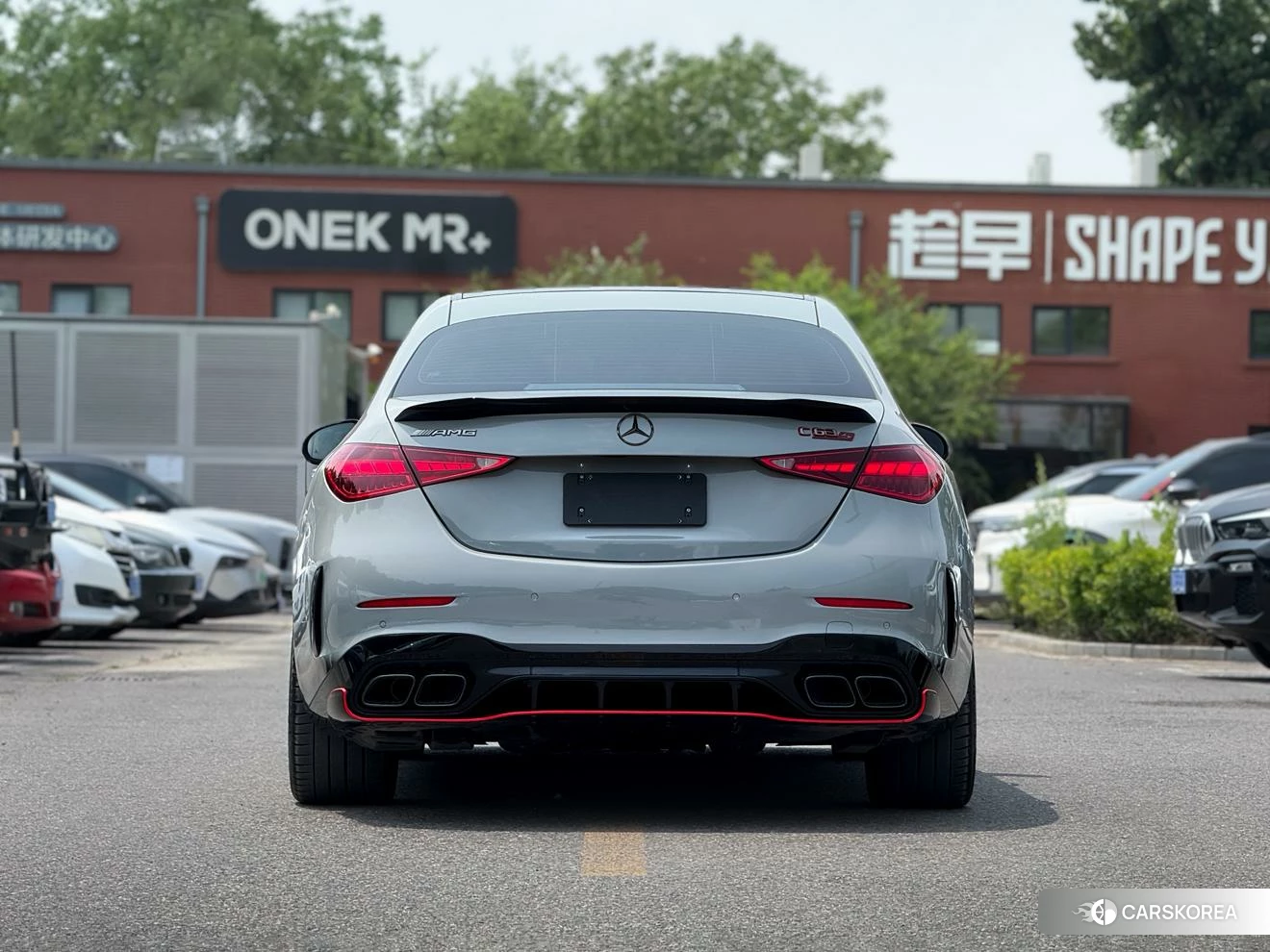 Mercedes-Benz AMG C-Class 2024 Серебристо-серый из Китая, фото 4