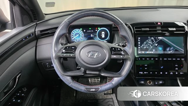 Hyundai Tucson Hybrid (NX4) 2022 Серый из Кореи, фото 4