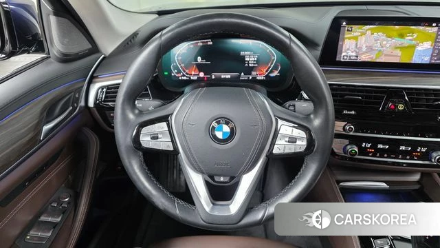 BMW 5 Series (G30) 2020 Синий из Кореи, фото 4