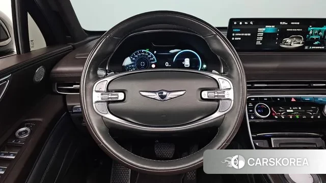 Genesis GV80 2021 Темно-зеленый из Кореи, фото 4