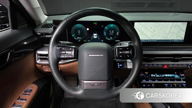 Hyundai Grandeur Hybrid (GN7) 2023 Черный из Кореи, фото 4