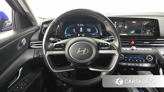 Hyundai The New Avante (CN7) 2023 Синий из Кореи, фото 4