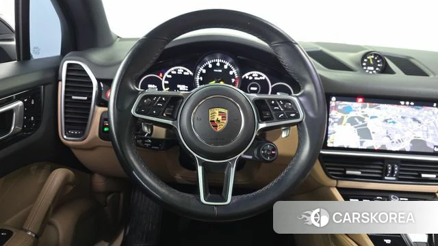 Porsche Cayenne (PO536) 2020 Черный из Кореи, фото 4