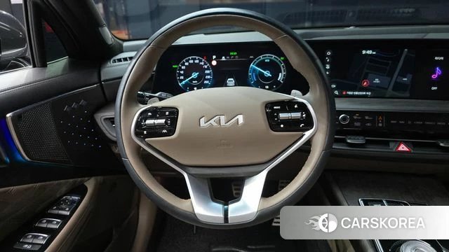 Kia K8 Hybrid 2024 Серый из Кореи, фото 4