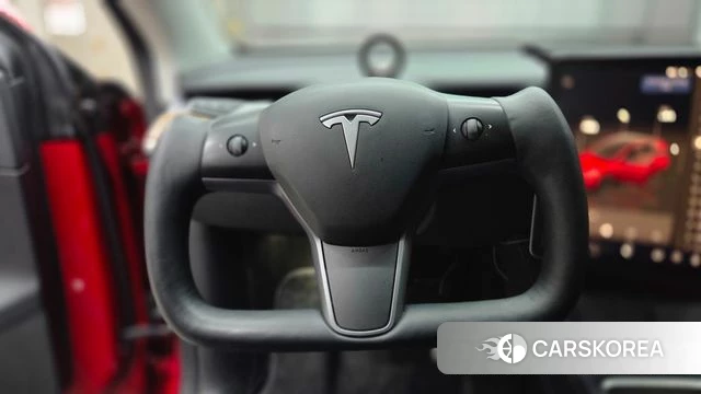 Tesla Model Y 2022 Красный из Кореи, фото 4