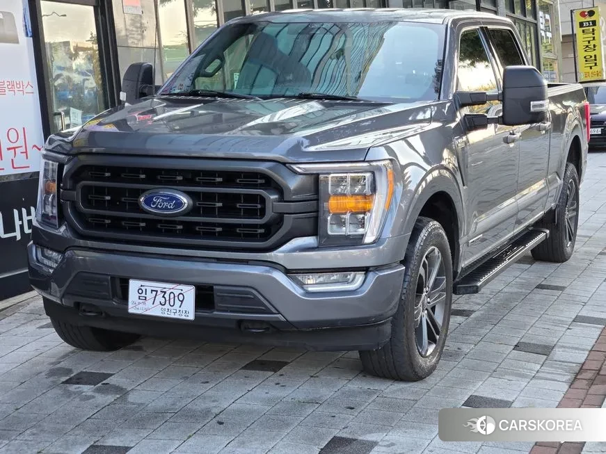 Ford F150 2021 Серый из Кореи, фото 4