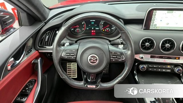 Kia Stinger 2018 Красный из Кореи, фото 4