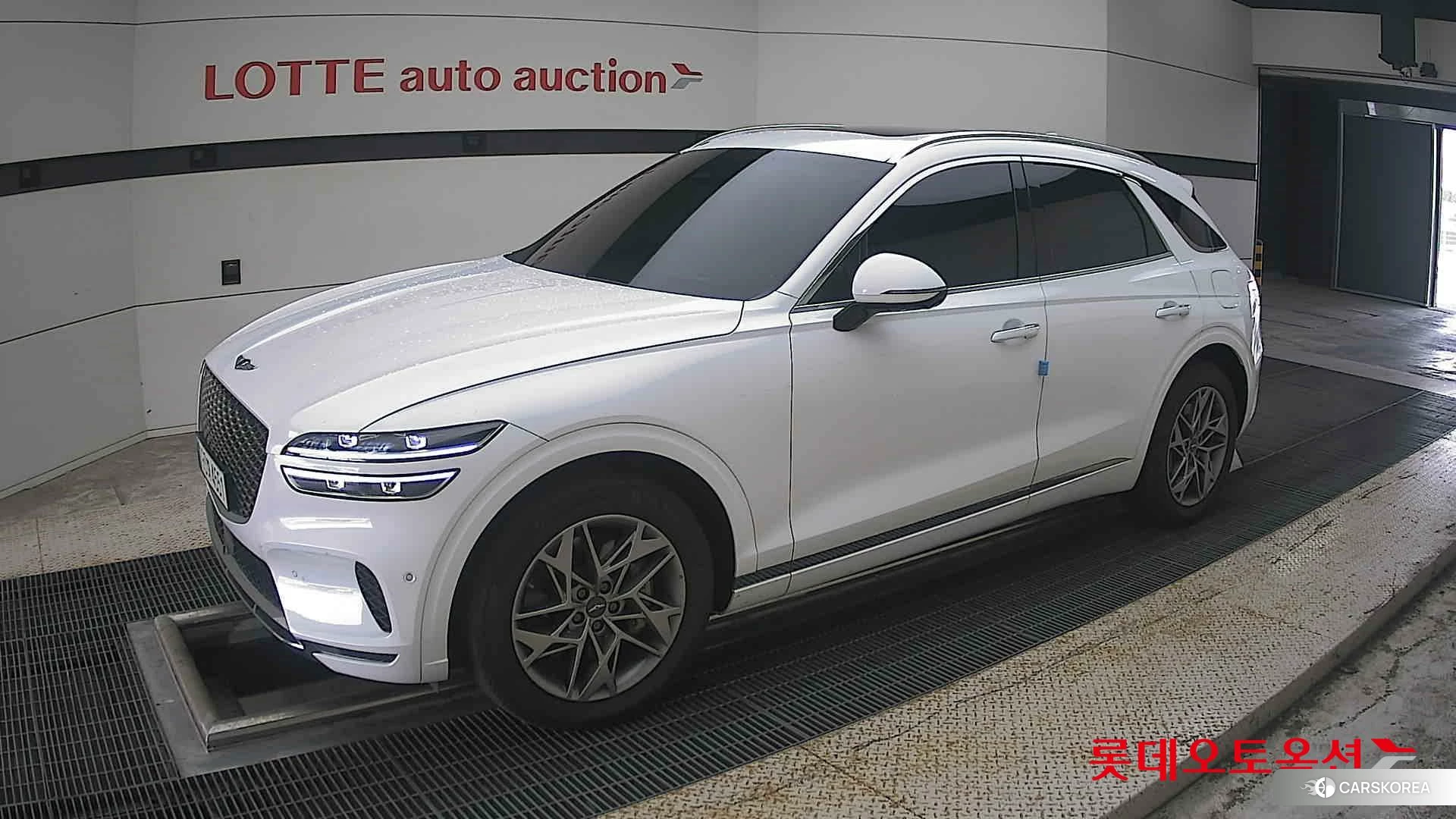 Hyundai GV70 2023 Uyuni White из Кореи, фото 4
