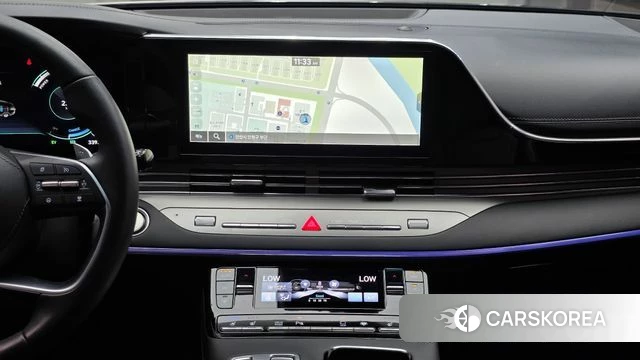 Hyundai The New Grandeur IG Hybrid 2021 Синий из Кореи, фото 4