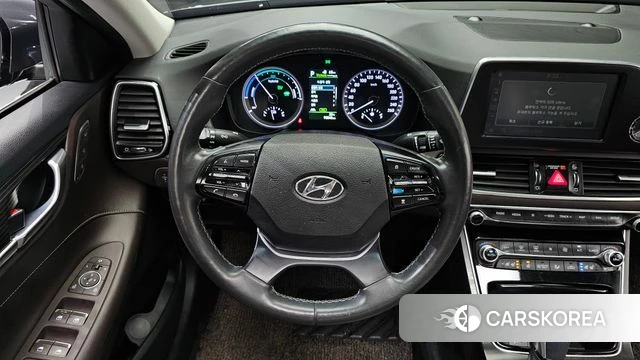 Hyundai Grandeur IG Hybrid 2018 Черный из Кореи, фото 4
