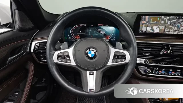 BMW 5 Series (G30) 2020 Белый из Кореи, фото 4