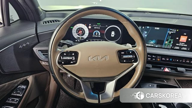 Kia K8 Hybrid 2021 Серый из Кореи, фото 4