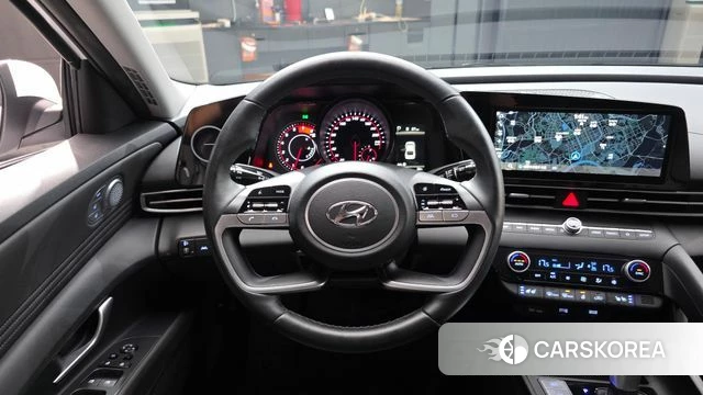 Hyundai Avante (CN7) 2022 Белый из Кореи, фото 4