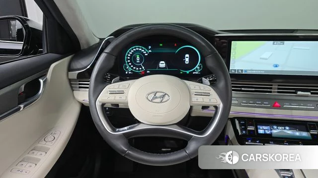 Hyundai The New Grandeur IG Hybrid 2022 Черный из Кореи, фото 4