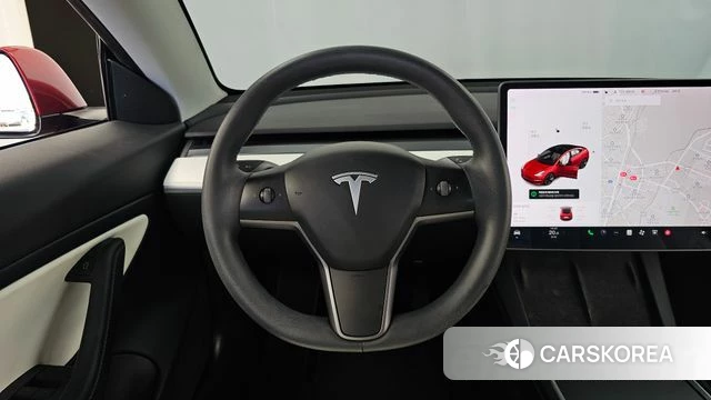 Tesla Model 3 2021 Красный из Кореи, фото 4