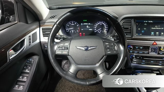 Genesis G80 2018 Черный из Кореи, фото 4