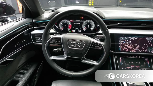 Audi A8 (D5) 2021 Черный из Кореи, фото 4